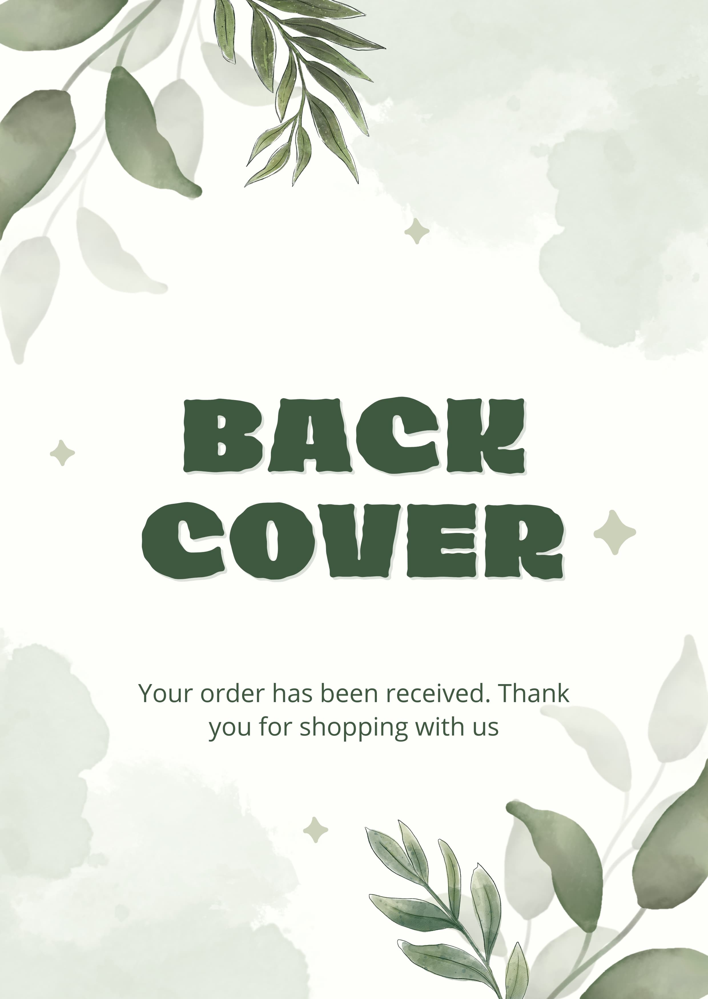 Back cover preview with Walty branding